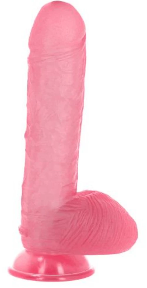 Attila transparent pink Dildo