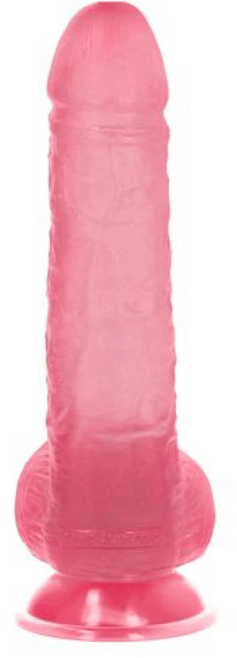 Attila transparent pink Dildo