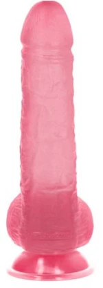 Attila transparent pink Dildo