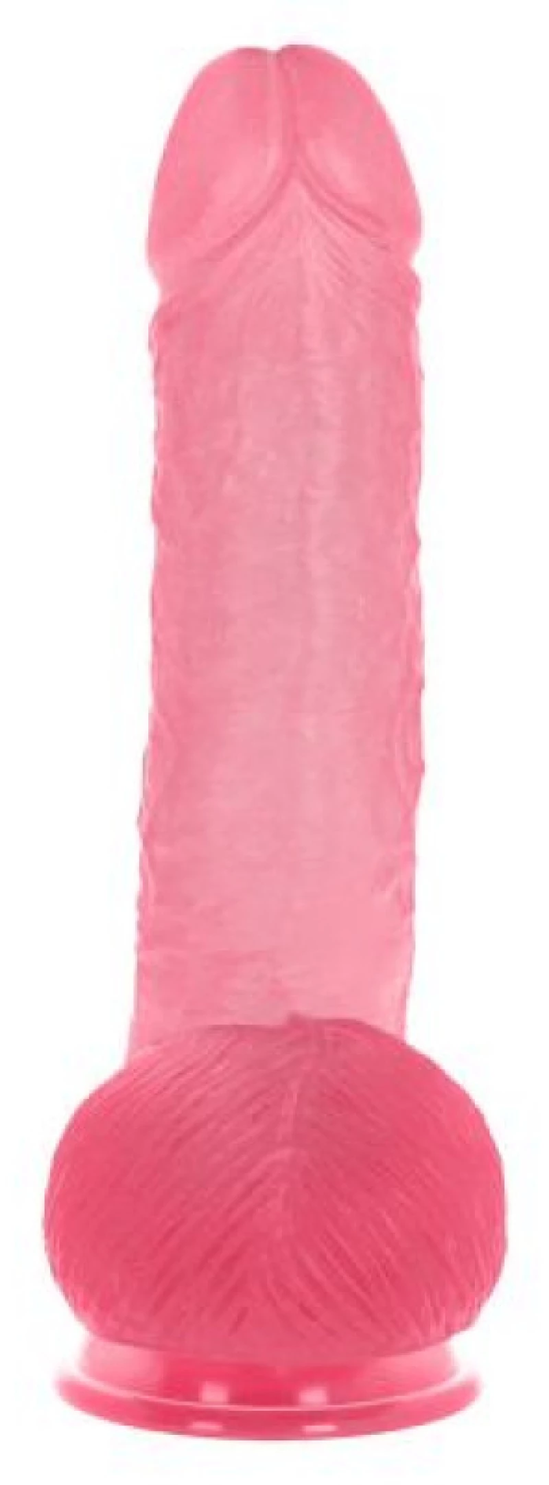 Attila transparent pink Dildo