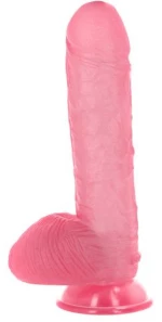 Attila transparent pink Dildo