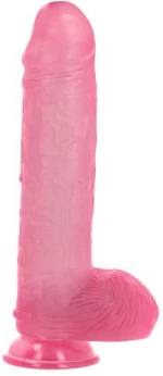Spartaco transparent Pink Dildo