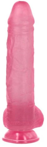 Spartaco transparent Pink Dildo