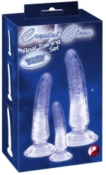 Πρωκτικά Ντιλντο Σφήνες Σετ Anal Training Clear
