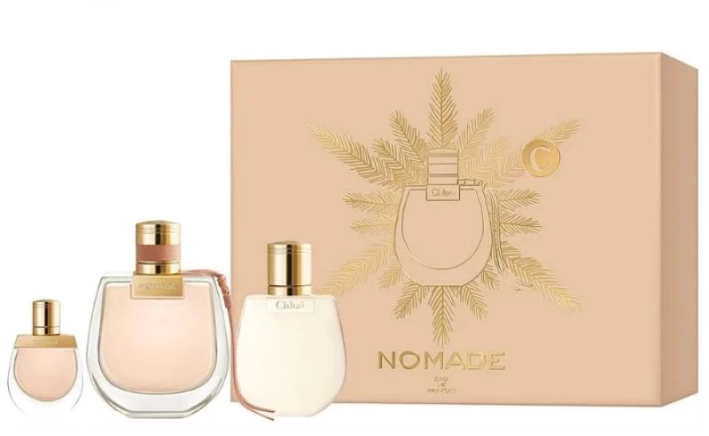 Chloe Nomade W Set - EdP 75 ml + blot 100 ml + EdP 5 ml