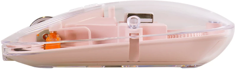 NOD CYBERPINK Επαναφορτιζόμενο ασύρματο οπτικό ποντίκι, 1600DPI
