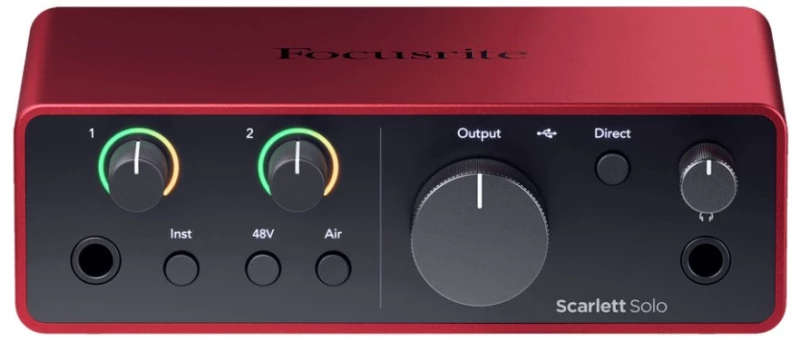 FOCUSRITE Scarlett SOLO 4th Gen Κάρτα Ήχου