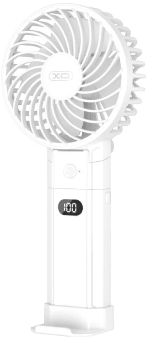 XO MF84 ΑΝΕΜΙΣΤΗΡΑΣ ΧΕΙΡΟΣ/ΕΠΙΤΡΑΠΕΖΙΟΣ ΜΕ ΜΠΑΤΑΡΙΑ, 4000 mAh, ΛΕΥΚΟ