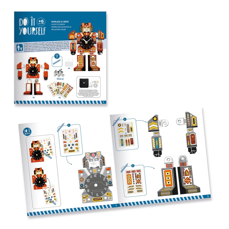 Djeco DIY Φτιάχνω ρομπότ (0025856)