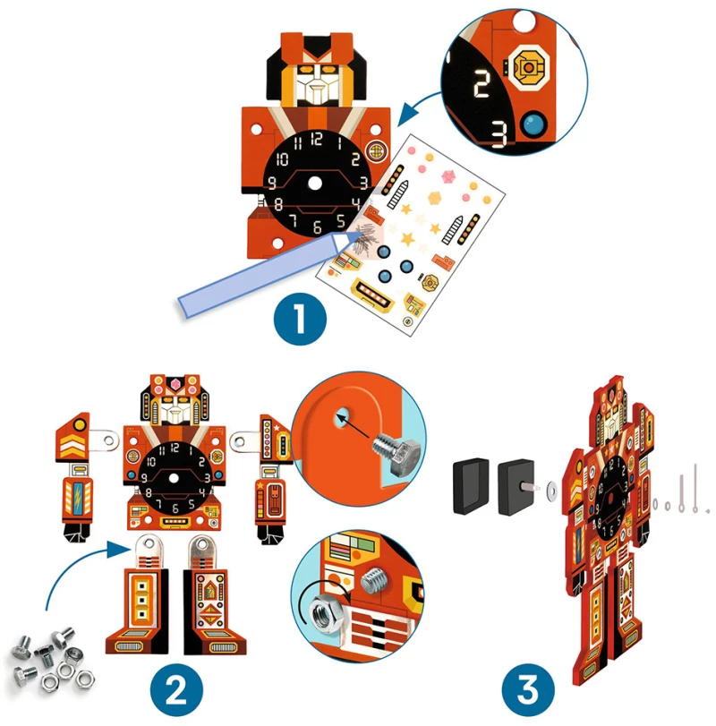 Djeco DIY Φτιάχνω ρομπότ (0025856)