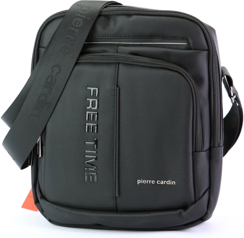 PIERRE CARDIN τσαντακι ωμου σε μαυρο χρωμα 06-8131-black