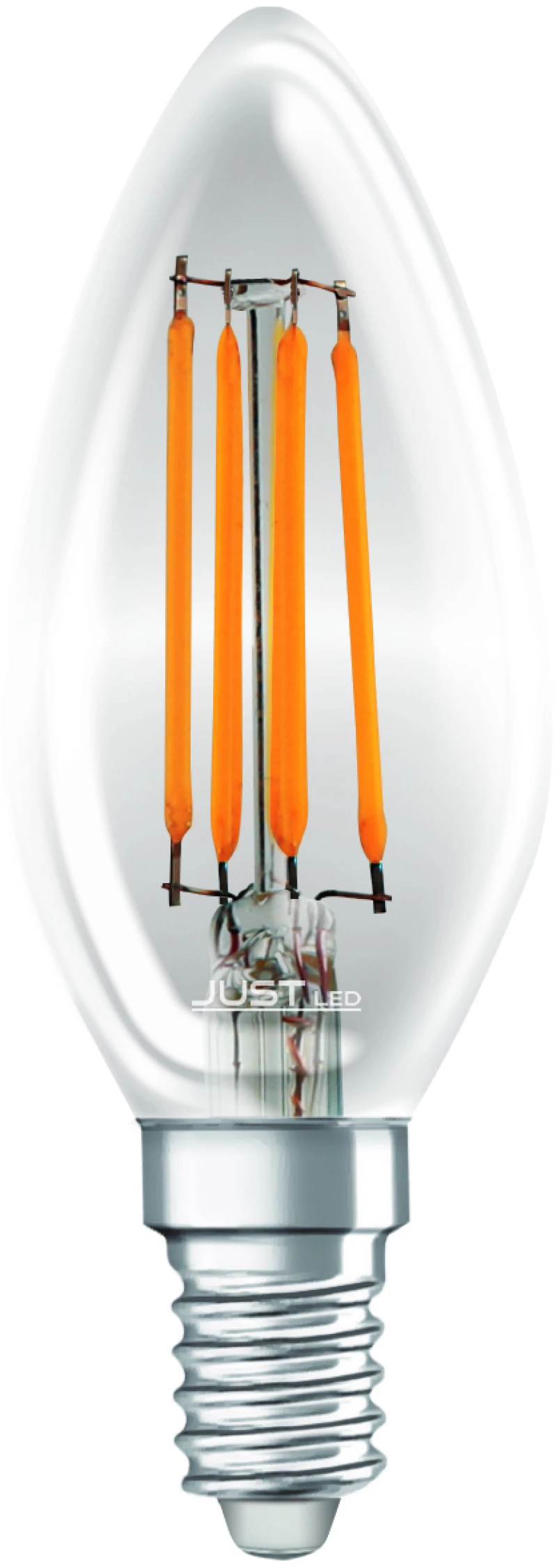 JUST LED JUSTLed-LED Filament Ε14 C35 4W 4000K Φυσικό (B143504102)