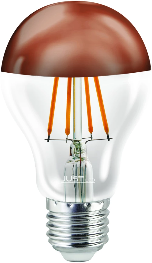 JUST LED JUSTLed-LED Filament Ε27 A60 8W 3000K Θερμό Copper (B276008401)
