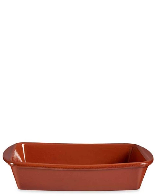 Σκεύος σερβιρίσματος πυρίμαχο Terracota 29x19,5x5,5cm