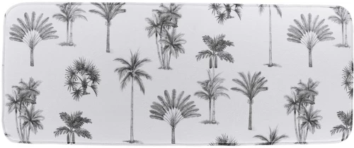 xαλάκι μπάνιου microfiber/Φοίνικες 45x120cm