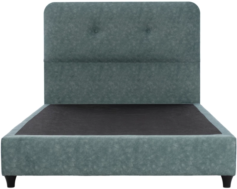 ΚΡΕΒΑΤΙ DOLORES ΑΠΟ ΥΦΑΣΜΑ LIGHT GREEN HM649.27 ΓΙΑ ΣΤΡΩΜΑ 90x200 εκ.