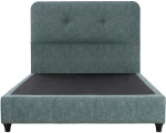 ΚΡΕΒΑΤΙ DOLORES ΑΠΟ ΥΦΑΣΜΑ LIGHT GREEN HM649.27 ΓΙΑ ΣΤΡΩΜΑ 90x200 εκ.