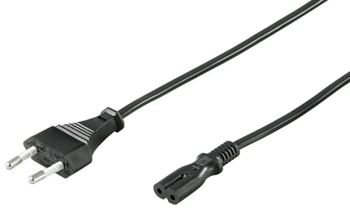 Καλώδιο Οχταράκι 1.5m Μαύρο
