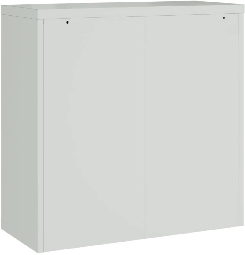 vidaXL Αρχειοθήκη Αν. Γκρι 90 x 40 x 130 εκ. Ατσάλινη