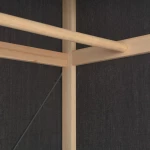 vidaXL Ντουλάπα Γκρι 79 x 40 x 170 εκ. Υφασμάτινη
