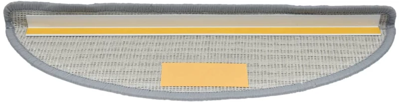 vidaXL Πατάκια Σκάλας 10 τεμ. Γκρι 56 x 17 x 3 εκ.