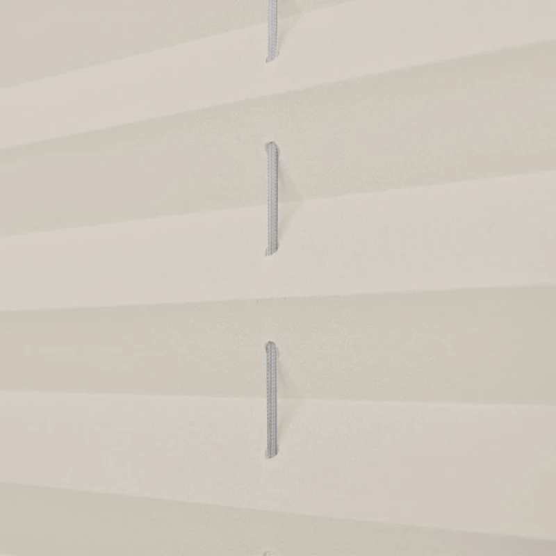 Πλισέ ρόλερ σκίασης 110x100cm Κρεμ
