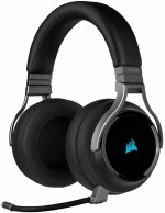 Bluetooth Ακουστικά με Μικρόφωνο Corsair Virtuoso RGB Μαύρο Πολύχρωμο