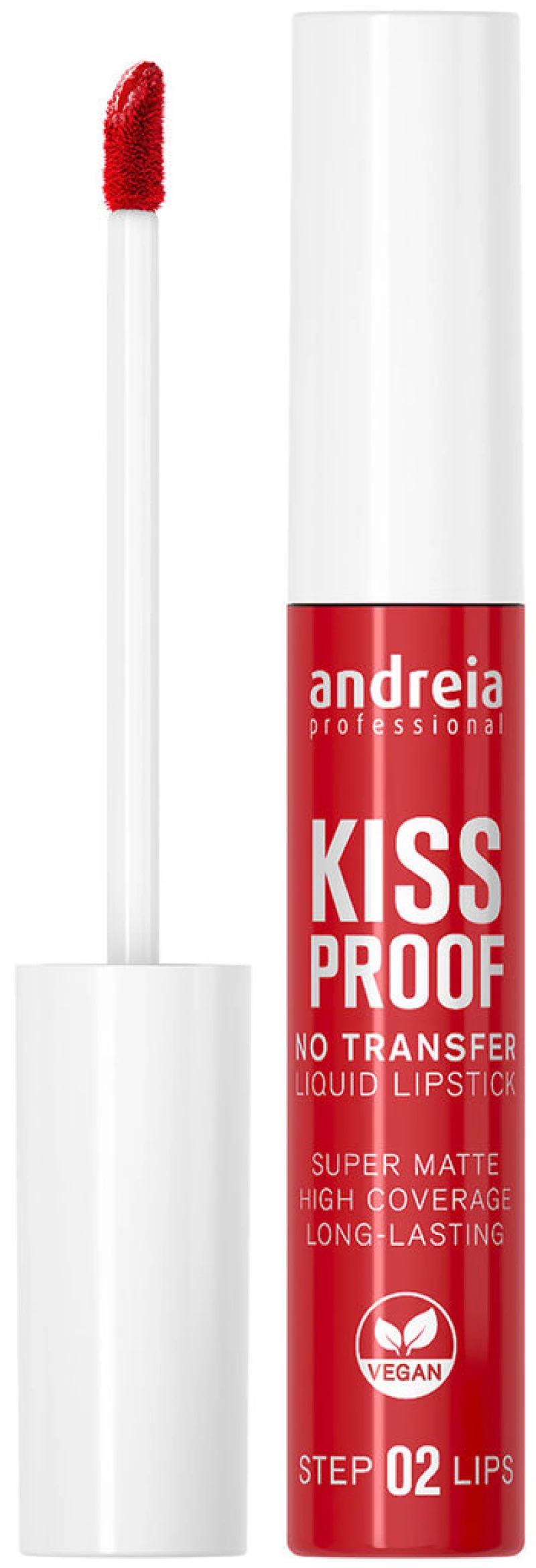 Κραγιόν Andreia Kiss Proof 8 ml Κόκκινο Nº 2