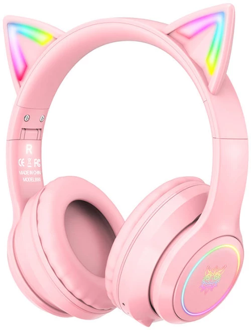 Gaming headphones ONIKUMA B90 Pink