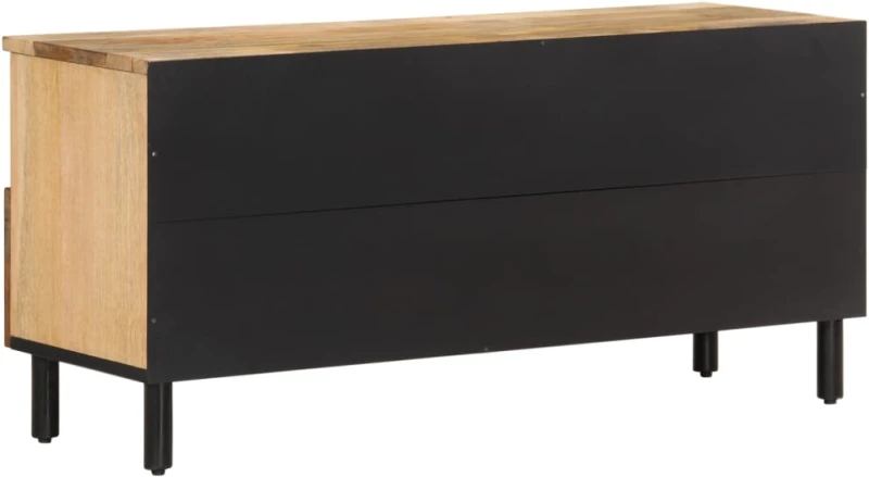 vidaXL Έπιπλο Τηλεόρασης 100 x 33 x 46 εκ. από Μασίφ Ξύλο Μάνγκο