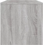 vidaXL Έπιπλο Τηλεόρασης Γκρι Sonoma 120 x 34 x 37 εκ. από Επεξ. Ξύλο