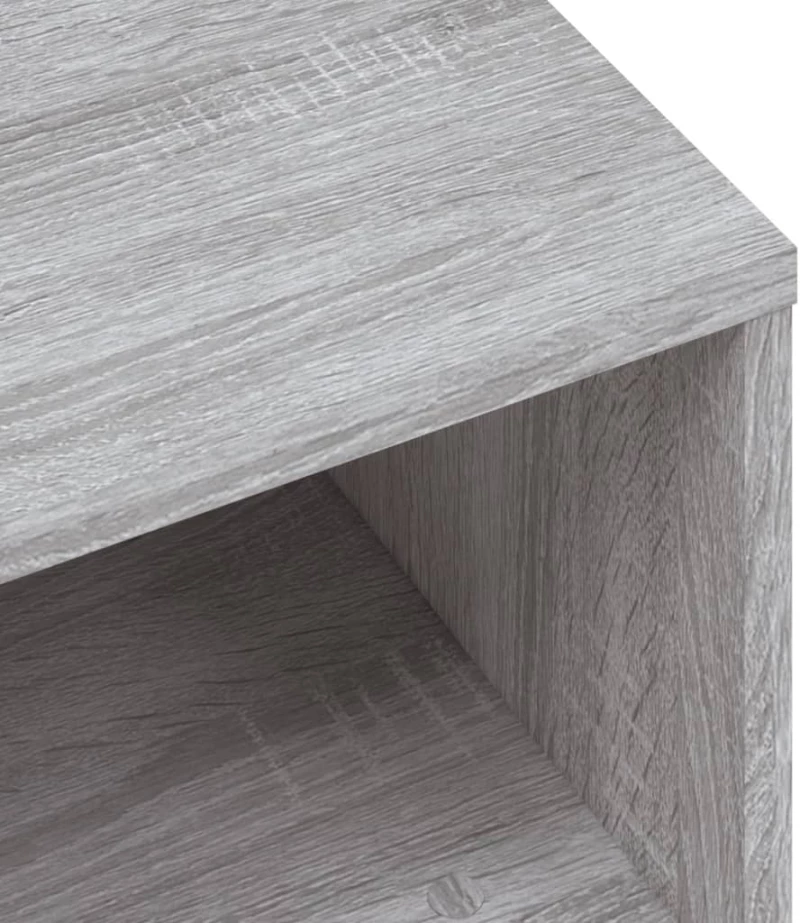 vidaXL Έπιπλο Τηλεόρασης Γκρι Sonoma 120 x 34 x 37 εκ. από Επεξ. Ξύλο
