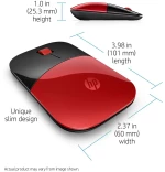 Ασύρματο ποντίκι HP Z3700 Κόκκινο Μαύρο/Κόκκινο