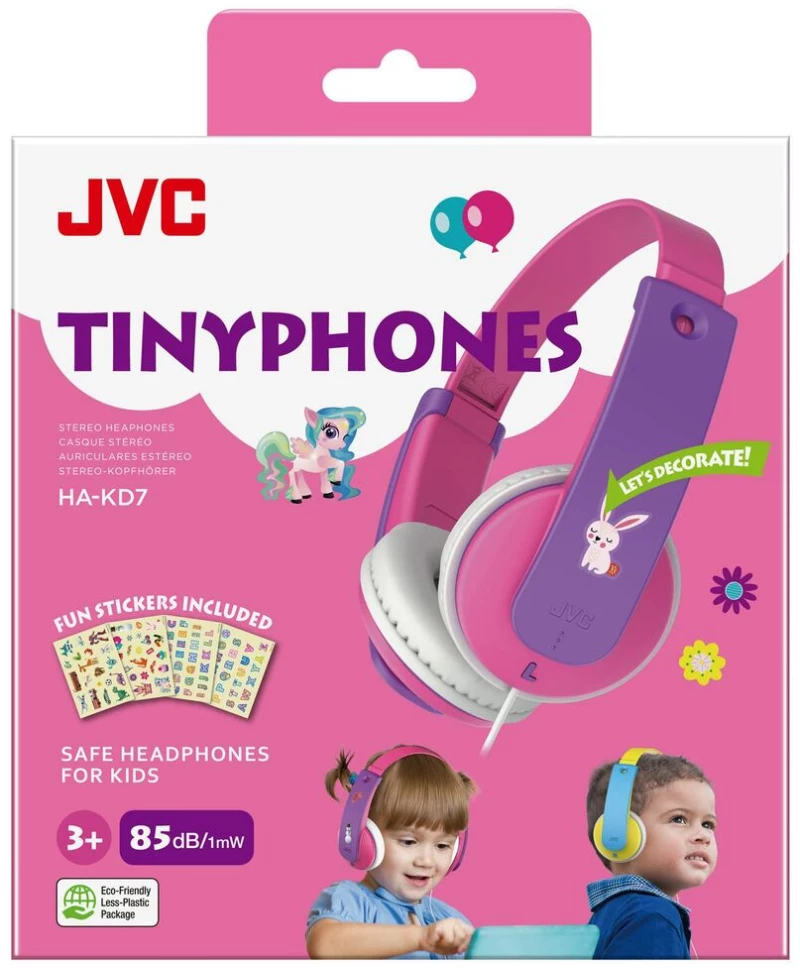 Ακουστικά JVC HA-KD7-P Ροζ