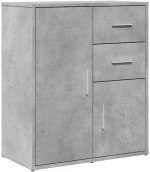 vidaXL Βοηθητικά Ντουλάπια 2 τεμ. Γκρι Σκυρ. 60x31x70εκ Επεξεργ. Ξύλο
