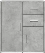 vidaXL Βοηθητικά Ντουλάπια 2 τεμ. Γκρι Σκυρ. 60x31x70εκ Επεξεργ. Ξύλο