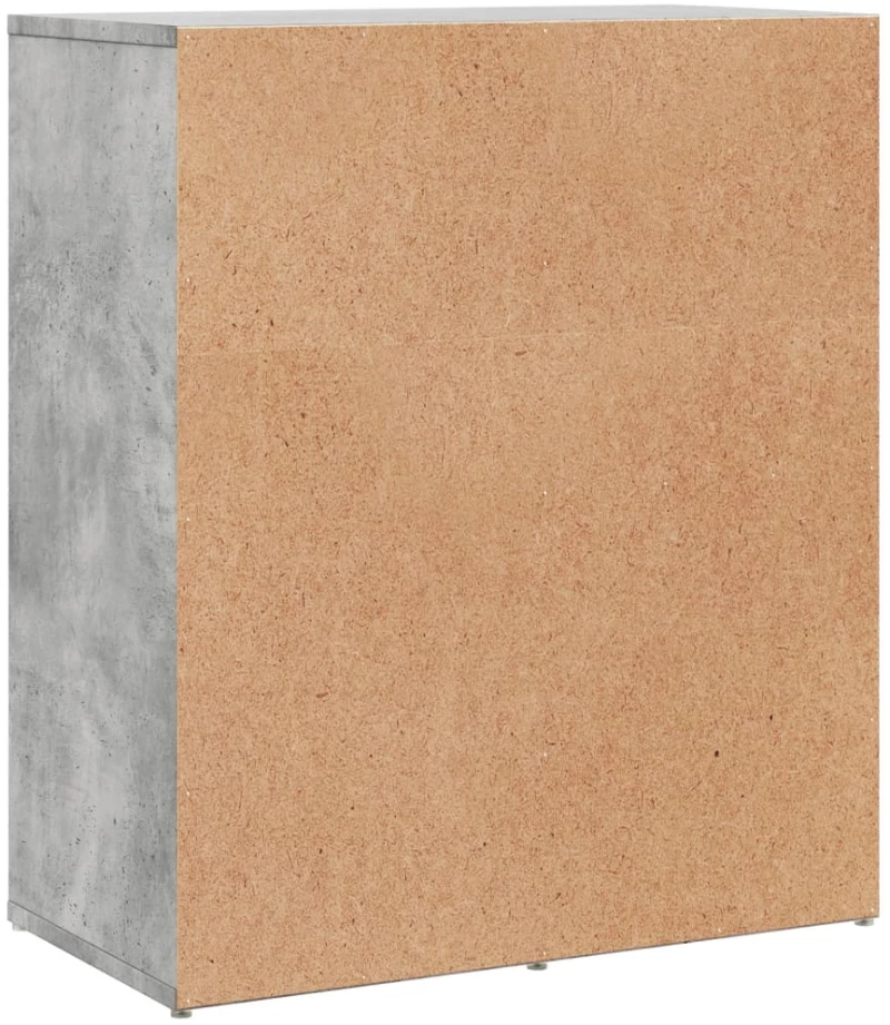 vidaXL Βοηθητικά Ντουλάπια 2 τεμ. Γκρι Σκυρ. 60x31x70εκ Επεξεργ. Ξύλο