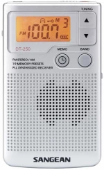 Ραδιόφωνο Sangean DT250S Ασημί