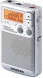 Ραδιόφωνο Sangean DT250S Ασημί