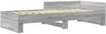 vidaXL Πλαίσιο Κρεβατιού Γκρι Sonoma 90 x 190 εκ. Επεξεργασμένο Ξύλο