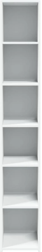 vidaXL Ντουλάπι Λευκό 30x41x185 εκ. από Επεξεργασμένο Ξύλο