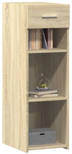 vidaXL Ντουλάπι Sonoma Δρυς 30x42,5x93 εκ. από Επεξεργασμένο Ξύλο