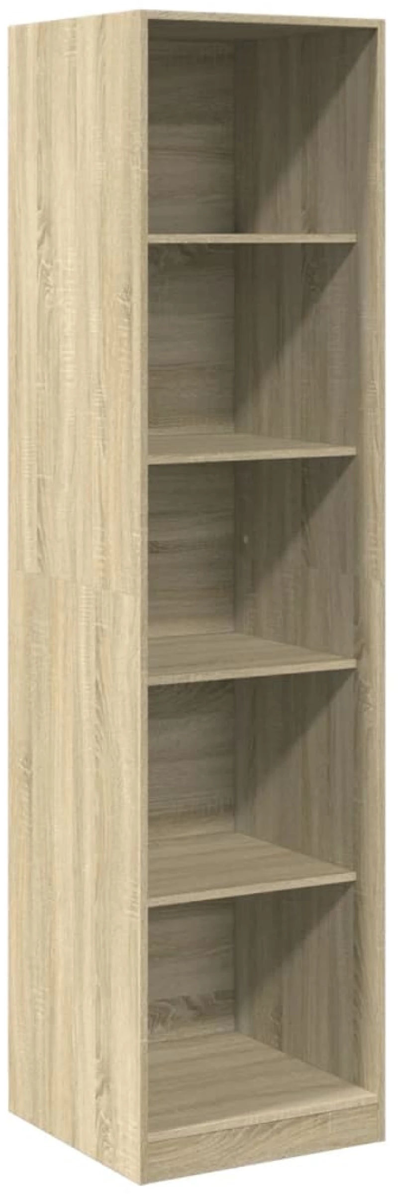 vidaXL Ντουλάπα Χρώμα Sonoma Δρυς 50 x 50 x 200 εκ. από Επεξ. Ξύλο