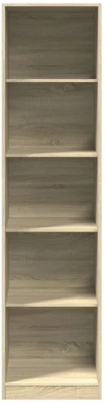 vidaXL Ντουλάπα Χρώμα Sonoma Δρυς 50 x 50 x 200 εκ. από Επεξ. Ξύλο