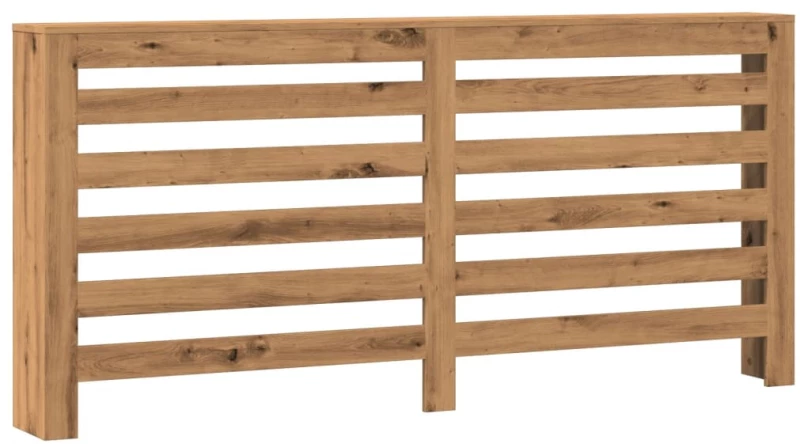 vidaXL Κάλυμμα Καλοριφέρ Αρτισιανή Δρυς 175x20x82εκ Επεξεργασμένο Ξύλο