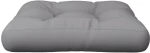 vidaXL Μαξιλάρι Παλέτας Γκρι 60 x 60 x 12 εκ. Υφασμάτινο