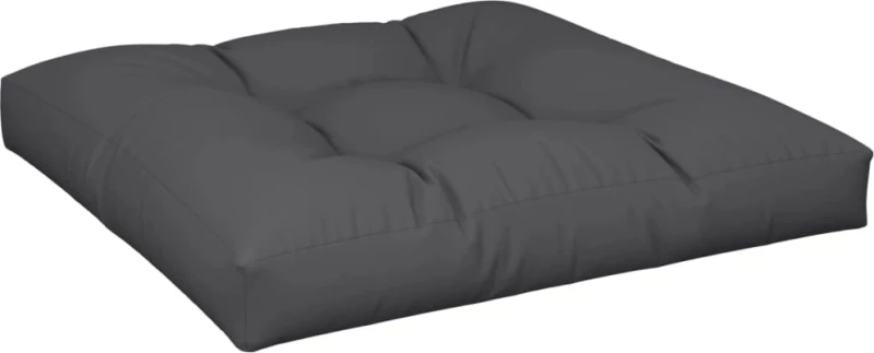 vidaXL Μαξιλάρι Καναπέ Παλέτας Μαύρο 70 x 70 x 12 εκ.