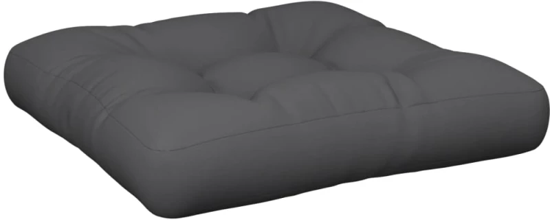 vidaXL Μαξιλάρι Παλέτας Γκρι 60 x 60 x 12 εκ. Υφασμάτινο