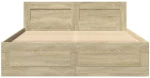 vidaXL Πλαίσιο Κρεβατιού με Κεφαλάρι Sonoma Δρυς 140x200εκ. Επεξ. Ξύλο
