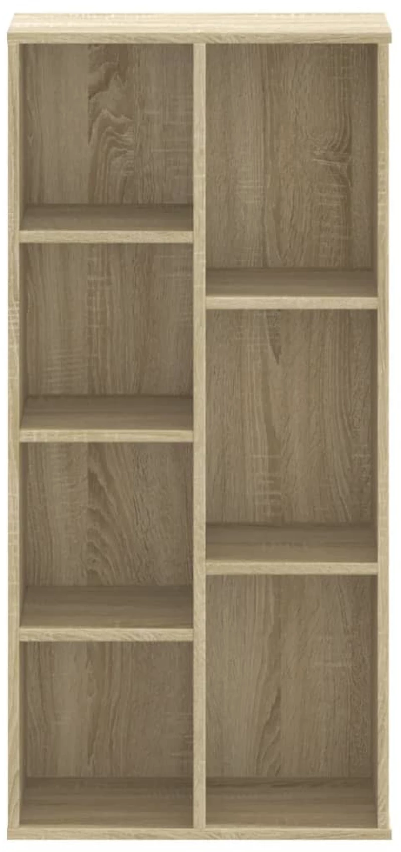 vidaXL Βιβλιοθήκη Sonoma Δρυς 50x25x105 εκ. από Επεξεργασμένο Ξύλο